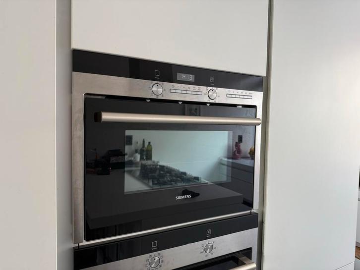 Defecte Siemens Combimagnetron/Oven HB84E562, Witgoed en Apparatuur, Ovens, Niet werkend, Inbouw, Oven met grill, 45 tot 60 cm