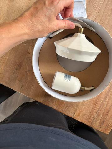 Zara home porseleinen hanglamp beschikbaar voor biedingen