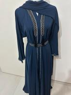 Abaya donkerblauw, Kleding | Dames, Overige typen, Blauw, Maat 46/48 (XL) of groter, Nieuw