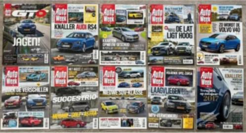 9 x Autoweek + 1 special Autoweek GTO 2017, Boeken, Auto's | Folders en Tijdschriften, Zo goed als nieuw, Algemeen, Ophalen of Verzenden