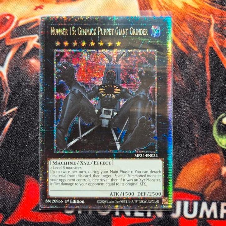 Number 15: Gimmick Puppet Giant Grinder MP24-EN032 YU-GI-OH!, Hobby en Vrije tijd, Verzamelkaartspellen | Yu-gi-Oh!, Zo goed als nieuw