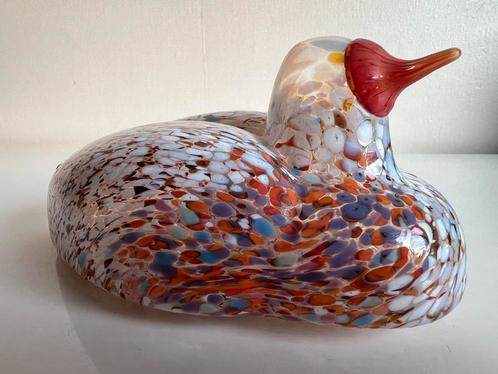 Vintage XL Kosta Boda ‘Boda Birds’ Duck Bertil Vallien 1975, Antiek en Kunst, Kunst | Designobjecten, Ophalen of Verzenden