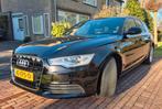 Audi A6 2.0TDI 130KW Avant Multitron 2012 Zwart, Auto's, Audi, Zwart, 4 cilinders, Zwart, Leder