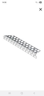 Hoekprofiel rvs 2274 voor pleisterlaagdikte 3 mm, 2600 mm, Ophalen, Nieuw, Overige typen, Rvs