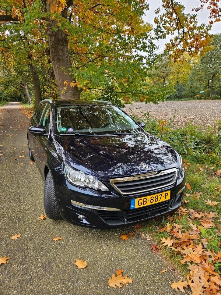 Peugeot 308 1.2 E-thp 130pk 2015 Blauw, Auto's, Peugeot, Particulier, ABS, Achteruitrijcamera, Adaptieve lichten, Benzine, Euro 1