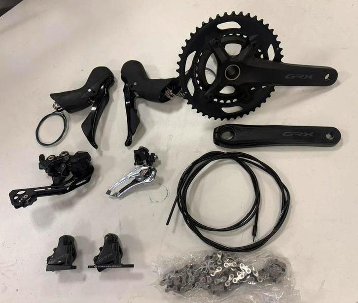 Shimano GRX 400 groepset 2x10, nieuw, hydraulische schijfrem, Fietsen en Brommers, Fietsonderdelen, Nieuw, Racefiets, Ophalen of Verzenden