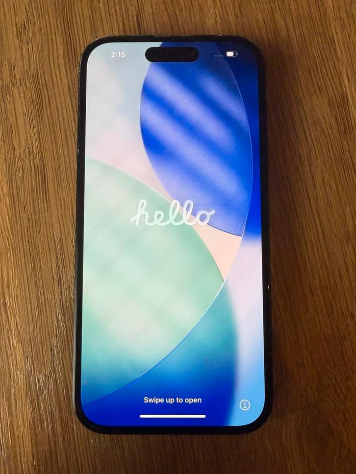 Iphone 15, half jaar uit 96%, Telecommunicatie, Mobiele telefoons | Huawei, Zo goed als nieuw, Zwart, Ophalen of Verzenden