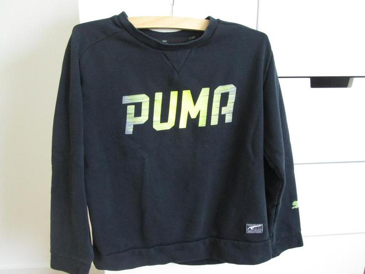 Puma - sweat trui maat S, Kleding | Heren, Truien en Vesten, Zo goed als nieuw, Maat 46 (S) of kleiner, Zwart, Ophalen of Verzenden