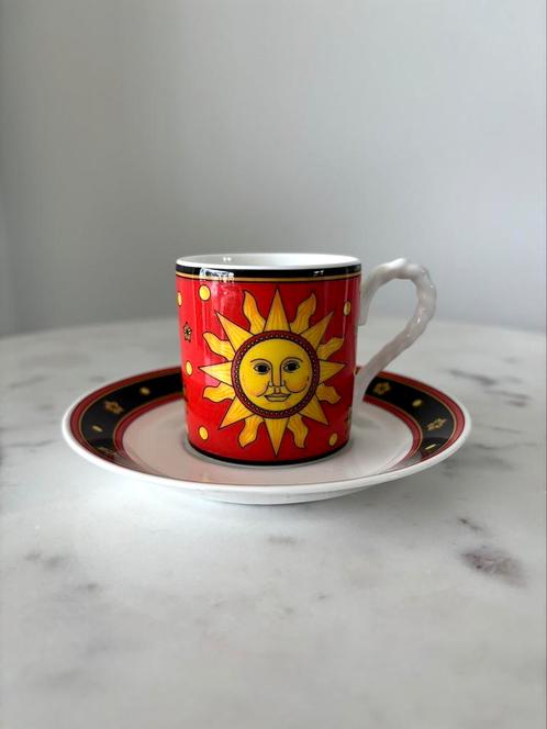 Villeroy & Boch x Paloma Picasso espressokop & schotel, Antiek en Kunst, Antiek | Servies los, Ophalen of Verzenden