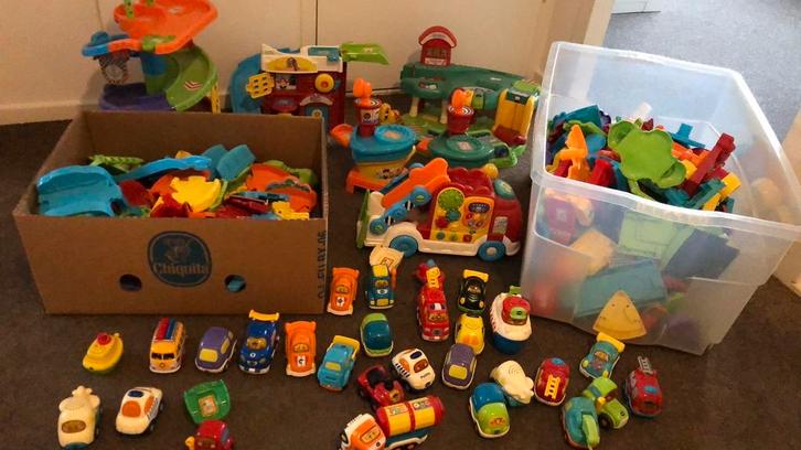 Grote verzameling toet toet autos, Kinderen en Baby's, Speelgoed | Vtech, Gebruikt, Ophalen