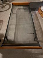 Auping bed 190 bij 83cn, Huis en Inrichting, Gebruikt, Eenpersoons, Zwart, Metaal