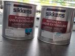 x 2 Nieuw Sikkens buitenlak Ral 9010 zijdeglans 2,5L, Doe-het-zelf en Verbouw, Verf, Beits en Lak, Wit, Nieuw, Ophalen of Verzenden