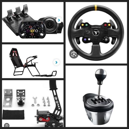 Complete Thrustmaster Race set - Ready 2 play, Spelcomputers en Games, Spelcomputers | Overige Accessoires, Zo goed als nieuw