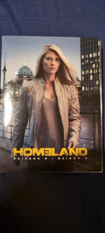 Homeland Seizoen 5 DVD Boxset beschikbaar voor biedingen
