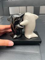 Zout- en peperstrooier / Zwart wit, Huis en Inrichting, Keuken | Servies, Ophalen of Verzenden, Zo goed als nieuw, Bord(en), Wedgwood