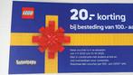 Lego kortingsbon voucher Intertoys, Tickets en Kaartjes, Eén persoon, Kortingsbon
