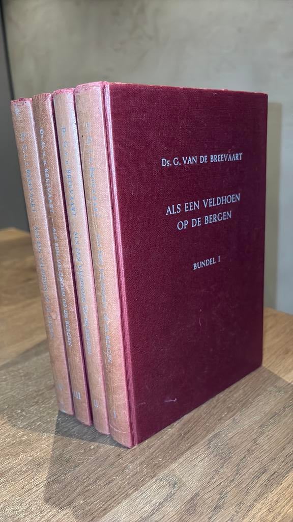 KR Ds G vd Breevaart Als een veldhoen op de bergen dl 1-4, Boeken, Ophalen of Verzenden, Gelezen