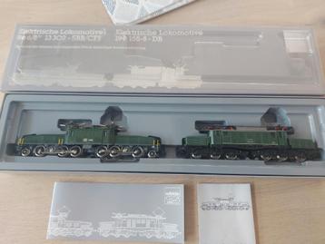 2 delige Märklin DB, SBB/CFF kroko jub.set artnr 3300 in ovp beschikbaar voor biedingen