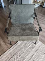Industriële Fauteuil zgan, Huis en Inrichting, Fauteuils, Ophalen, Minder dan 75 cm, Zo goed als nieuw, Stof