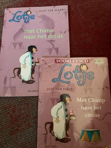 Lotje met Chimp naar het circus (Jaap ter Haar) beschikbaar voor biedingen