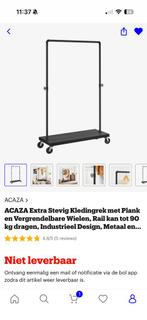 Kledingrek rijdend, Bijzettafels, poef, vileda, Ophalen