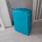 Samsonite koffer kleur groen (Large, twee wieltjes), Gebruikt, Hard kunststof, 45 tot 55 cm, 70 cm of meer