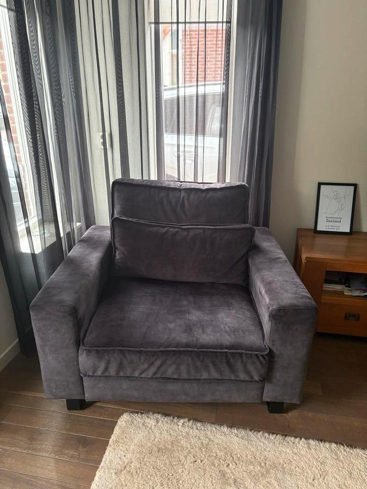 Comfortabele LoveSeat - Perfect voor Ontspanning!, Huis en Inrichting, Fauteuils, Zo goed als nieuw, Stof, 75 tot 100 cm, Ophalen