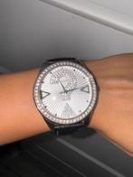 Guess Dameshorloge met Strass, Gebruikt, Staal, Ophalen of Verzenden, Zilver