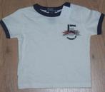 Wit Ralph Lauren t-shirt maat 74 *NIEUW* (5540) a, Kinderen en Baby's, Babykleding | Maat 74, Nieuw, Ralph Lauren, Shirtje of Longsleeve