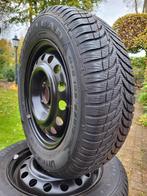 4 Winterbanden op velg 5x114,3 Kia Mazda 6,5 mm (B168), Auto-onderdelen, Banden en Velgen, Ophalen, Gebruikt, 15 inch, Winterbanden