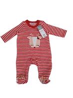 Kerst boxpakje So Cute rood wit gestreept maat 56 NIEUW, Jongetje of Meisje, Nieuw, Ophalen of Verzenden, Pakje