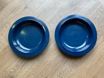 2 bordjes/schaaltjes van Mepal voor oa op de camping beschikbaar voor biedingen