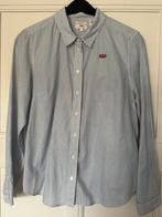 Levi’s blouse blauw/wit streepje maat l, Ophalen of Verzenden, Zo goed als nieuw, Blauw