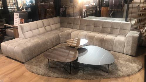 Hoekbank Veronique van Sevn: SHOWMODEL ACTIE!!, Huis en Inrichting, Banken | Complete zithoeken, Nieuw, Stof, Ophalen