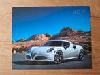 Alfa Romeo 4C introductie / preview sheet, Ophalen of Verzenden, Zo goed als nieuw, Alfa Romeo