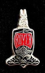 Rover Vikingschip pin- rood-zilver, Verzenden, Nieuw, Transport, Speldje of Pin