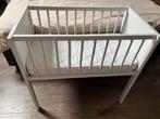 Houten wieg wit, Kinderen en Baby's, Babywiegjes en Ledikanten, Ophalen, Zo goed als nieuw, Wieg