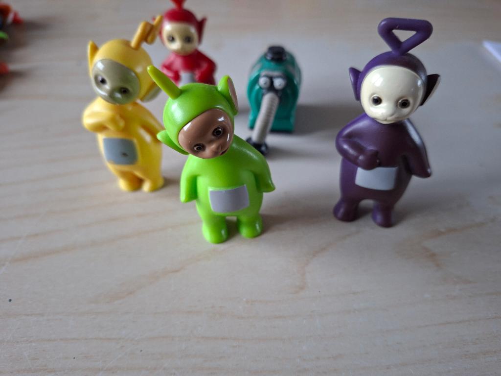 miniatuur teletubbies, Verzamelen, Poppetjes en Figuurtjes, Ophalen, Zo goed als nieuw