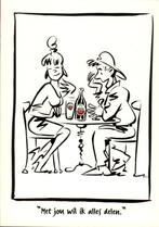 Promotiekaart Amstel, met jou wil ik alles delen...., Verzenden, 1980 tot heden, Ongelopen, Overige thema's