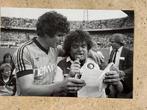 Org. z/w foto 30x20 cm Andre Hazes in F'noord shirt 04/06/83, Verzenden, Nieuw, Foto of Kaart