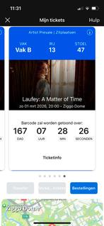 Laufey 1 premium ticket - Vak B - Ziggo - bijna vooraan 🤩 !, Eén persoon, Maart