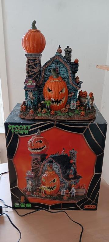 Lemax The Mad Pumpkin Patch Halloween Spooky Town beschikbaar voor biedingen