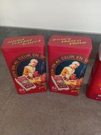2 Douwe Egberts koffieblikken, Verzamelen, Blikken, Ophalen of Verzenden, Gebruikt, Koffie, Douwe Egberts