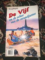 De Vijf en de schat van de strandjutter - Enid Blyton, Boeken, Ophalen of Verzenden, Gelezen, Fictie algemeen