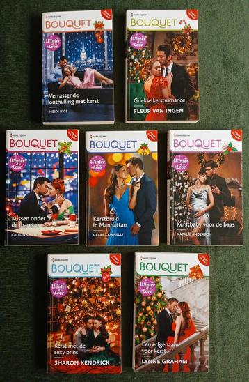 HARLEQUIN BOUQUET REEKS BOEKJES KERSTCOLLECTIE  beschikbaar voor biedingen