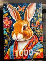 Enjoy puzzel  1000 st. Cool Rabbit, Ophalen of Verzenden, 500 t/m 1500 stukjes, Zo goed als nieuw, Legpuzzel