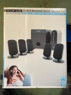 5.1 Speaker set. NIEUW in doos. König., Ophalen of Verzenden, Nieuw, Audiokanaal 5.1, KONIG