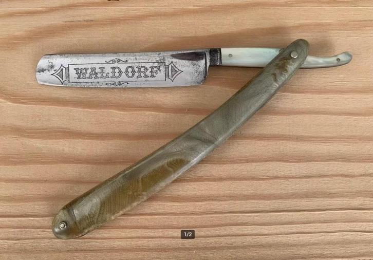 Scheermes Böker Solingen, Antiek en Kunst, Curiosa en Brocante, Ophalen of Verzenden