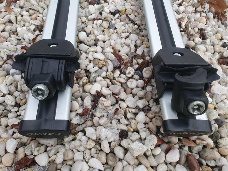 Universele Dakdragers dakrails (merk Farad), Auto diversen, Dakdragers, Zo goed als nieuw, Ophalen