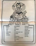 Paginagrote A3 advertentie ISLE OF WIGHT FESTIVAL 1970, Ophalen of Verzenden